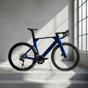 Bicicleta de Carretera Aerodinámica de Carbono Completo 700C, Cuadro Ligero de Fibra de Carbono, Sensah 24 Velocidades, Bicicleta de Carreras Aerodinámica R06 de Fibra de Carbono - Product Image 4