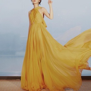 Verano vestido de las mujeres envuelto pecho elegante arco chiffon <span class=keywords><strong>grandes</strong></span> <span class=keywords><strong>vestidos</strong></span> <span class=keywords><strong>para</strong></span> las mujeres - Product Image 2