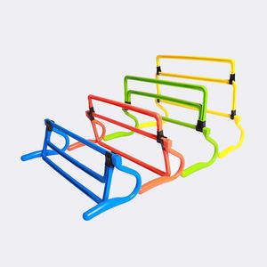 Vallas de Entrenamiento de Altura Ajustable al por Mayor, Equipo de Velocidad y Agilidad para Fútbol, Vallas de Salto Portátiles Multicolores de PVC Ecológico - Product Image 1