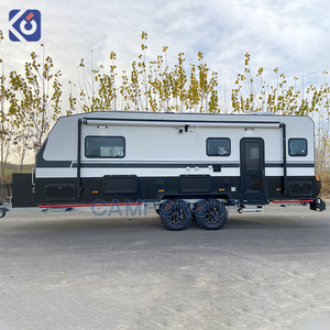 Cmaptrl Ngoài Trời Cắm Trại Sử Dụng RV Camper Trailer Offroad Gia Đình Caravan 4-6 Người Overland Trailer Cắm Trại - Product Image 5