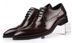 Zapatos Oxford de Cuero Auténtico, Estilo Slip-On, Impermeables, Punta en Pico, Transpirables, con Soporte de Arco, Suela de Goma, para Todas las Temporadas - Product Image 2