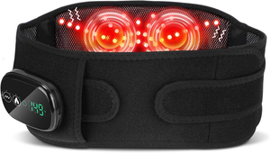 <span class=keywords><strong>Ceinture</strong></span> <span class=keywords><strong>de</strong></span> massage chauffante sans fil Eveekon avec télécommande, <span class=keywords><strong>ceinture</strong></span> <span class=keywords><strong>de</strong></span> massage pour soulager les muscles et la douleur, 3 intensités <span class=keywords><strong>de</strong></span> vibration - Product Image 2