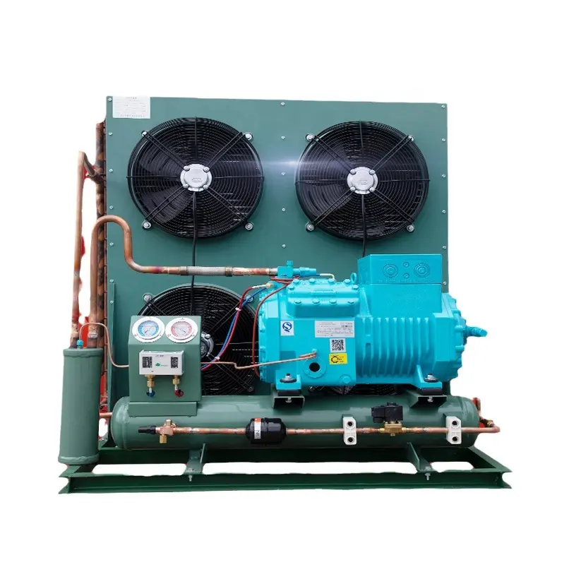 Equipo de intercambio de calor Unidad condensadora semihermética Unidad condensadora de refrigeración