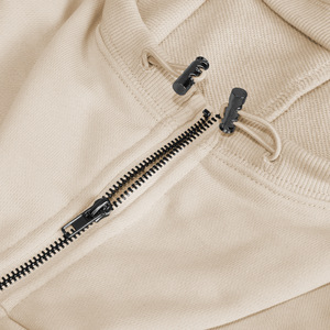 OEM personnalisé vente en gros <span class=keywords><strong>pull</strong></span> à fermeture éclair <span class=keywords><strong>pull</strong></span> surdimensionné uni 1/2 sweat à capuche pour femmes à demi-fermeture éclair sweats - Product Image 2