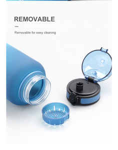 Vaisselle en plastique Tritan pour les voyages, le camping, ouverture à un clic, résistante à l'eau bouillante, pour la maison, l'école, le bureau, le <span class=keywords><strong>sport</strong></span>, la <span class=keywords><strong>salle</strong></span> <span class=keywords><strong>de</strong></span> <span class=keywords><strong>sport</strong></span>, les voyages - Product Image 3