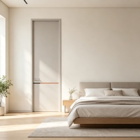 Puertas Interiores para el Hogar, Habitaciones Residenciales, Apertura Lateral, Decoración Moderna de Polímero, Color Personalizable, Garantía de 3 Años