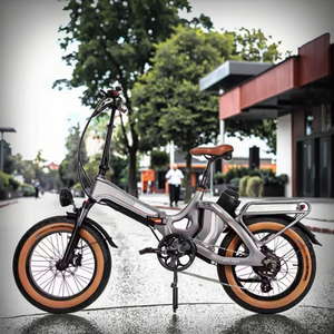Vélo électrique urbain pour adultes 750W, batterie lithium 48V, 7 vitesses, pneus larges, pliable, alliage d'aluminium, frein à disque hydraulique sur moyeu avant, charge maximale 200KG - Product Image 1