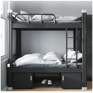 Modern Metal Student Dormitory <strong>Bunk</strong> <strong>Bed</strong> Double <strong>Bunk</strong> <strong>Beds</strong> For Kids Metal Hostel <strong>Bunk</strong> <strong>Bed</strong> Double <strong>Bunk</strong> <strong>Bed</strong> - Product Image 3