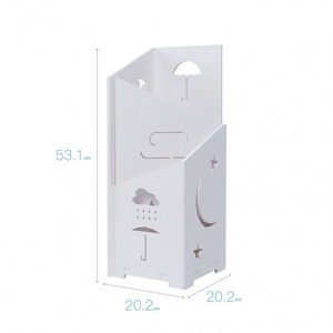 Đơn Giản Bắc Âu PVC Lưu Trữ Không Thấm Nước Xô Đôi Tầng Tầng Đứng Ô Chủ Cho Hộ Gia Đình Sử Dụng - Product Image 5