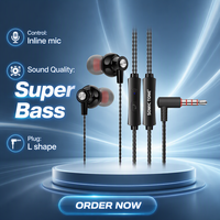 Écouteurs Stéréo Filaire Intra-auriculaires Blancs 3,5 mm avec Micro et Réduction de Bruit ENC, Cordon de 1,2 m – Vente en Gros Usine