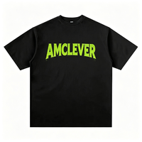 T-shirt personnalisé Qianying, luminescent dans le noir, streetwear pour hommes, t-shirt réfléchissant