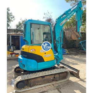 Mini-pelle Kubota U35 d'occasion-Machines japonaises d'origine à prix réduit à Shanghai - Product Image 3