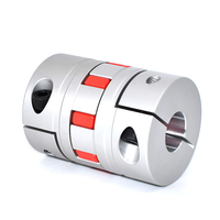 Accouplement flexible DFC pour servomoteur, compatible OEM, accouplement à mâchoires en forme de prune, coupleur d'arbre pour moteur pas à pas