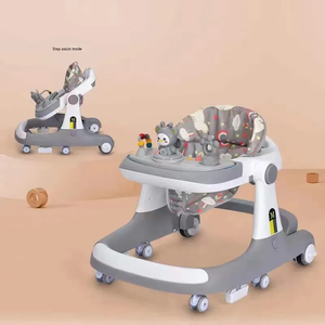 Baby Push Walker 4 en 1 Baby Walker Sit-to-Stand Aprendizaje Walker Niños Un cochecito para aprender a caminar - Product Image 4