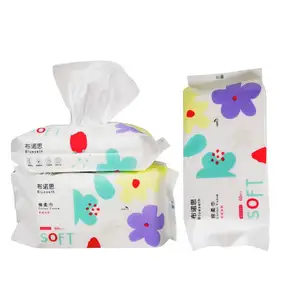 BCS 100% cotton make up remover wholesale disposable cotton face towels