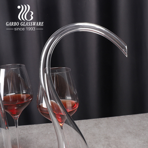 <span class=keywords><strong>Carafe</strong></span> en verre à <span class=keywords><strong>vin</strong></span> rouge, pour <span class=keywords><strong>Carafe</strong></span> à <span class=keywords><strong>vin</strong></span>, modèle personnel, avec large Base et point d'aération, cristal pureté claire, avec gobelet - Product Image 5