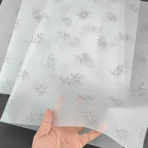 Produttore all'ingrosso di carta di seta di alta qualità stampata Logo confezione regalo carta velina personalizzata per l'imballaggio