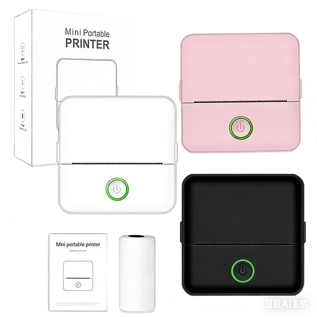High Speed Mini Portable Printer X6 Thermal Printers Wireless Thermal Receipt Printer for Android IOS