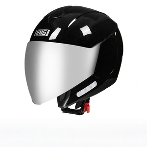 Casco <span class=keywords><strong>de</strong></span> Motociclismo <span class=keywords><strong>de</strong></span> Carreras, Casco Rígido <span class=keywords><strong>de</strong></span> ABS, Lente Antivaho <span class=keywords><strong>de</strong></span> Campo Amplio, Casco <span class=keywords><strong>de</strong></span> Motociclismo Abierto - Product Image 1