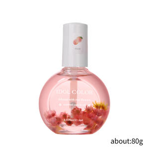 12 sabores Tratamiento de crecimiento de uñas Vitamina E Hidratante Aceite para cutículas con aroma floral 27ML - Product Image 4