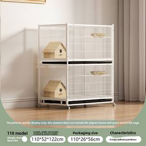 Güvercin Kafesi Üretim Kuş Kafesi Katlanabilir Taşıma Bölmesi Düşük Karbon Çelik Tel Çerçeve Ev Kullanımı İçin Güvercin Yuva Kafesleri - Product Image 2