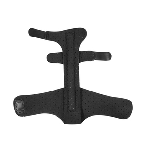 Férula de soporte de dedo médico transpirable larga tira de aluminio enderezamiento dedo ortopédico férula de Metal anillo protector de mano Brace - Product Image 6
