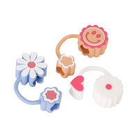 Ever soul Breloques en paille Bling de luxe personnalisées Breloques en paille PVC ou silicone Topper