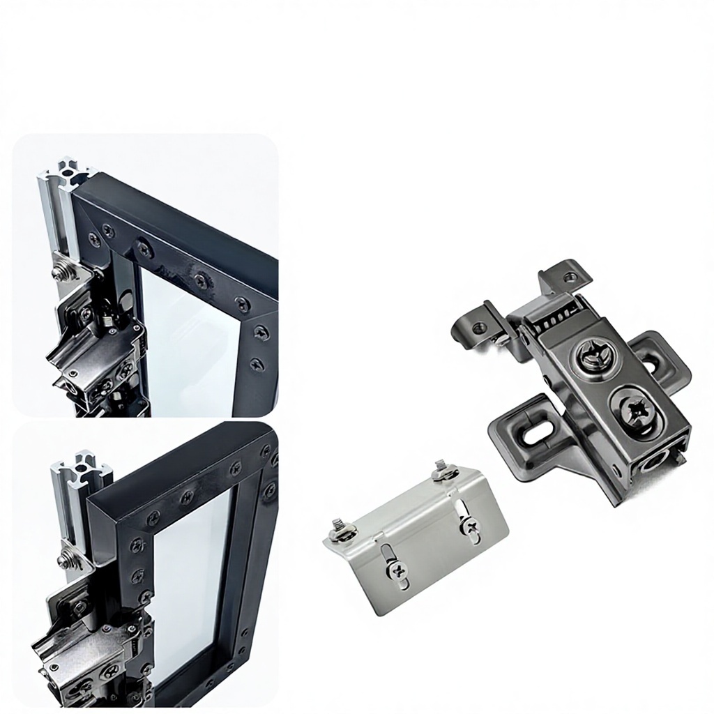 AL Inset connection plate screws