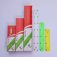 Règle souple en gros 30cm 20cm 15cm, règle transparente multicolore pour élèves du primaire, règle de précision multifonctionnelle