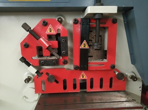 Thủy lực ironworker Máy Q35Y-20 ironworker tấm cắt và lỗ đấm máy - Product Image 6