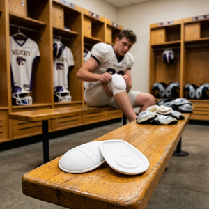 Genouillères d'entraînement légères en EVA pour le football américain, pour une protection efficace - Product Image 1