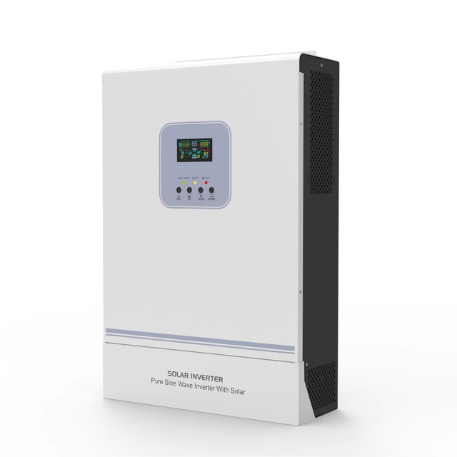 Aufiner Hybrid Home Solar Inverter Solar Energy System 6.2kW Pure Sine Wave Solar Hybrid Inverter MPPT Parallel Function