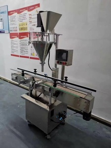 200ml/500ml automatico di proteine del siero di latte in polvere coclea di riempimento macchina di produzione linea di plastica/vetro imballaggio ingranaggio/PLC - Product Image 2