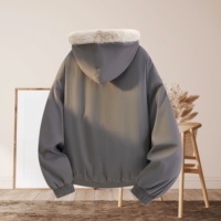 Veste d'hiver pour homme personnalisée, coupe-vent et chaude, avec capuche, veste de pilote grande taille, style rétro streetwear pour l'extérieur