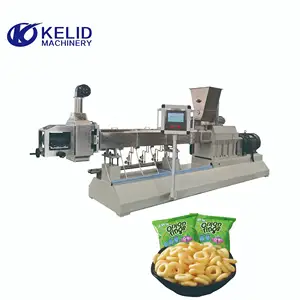 Farbige Mais Käse-Puffs/Puffcorn Snack-Lebensmittel-Extruder-Herstellungsmaschine