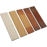 Briques de parement à face fendue, carreaux de clinker, briques fines pour villas, appartements, bâtiments commerciaux, façades de maisons
