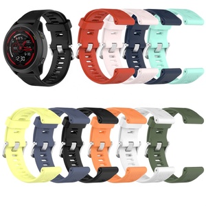 <span class=keywords><strong>Correa</strong></span> de silicona deportiva para reloj <span class=keywords><strong>Garmin</strong></span> <span class=keywords><strong>Forerunner</strong></span> <span class=keywords><strong>745</strong></span>, pulsera de goma de liberación rápida, 22mm - Product Image 1
