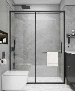 Mampara <span class=keywords><strong>de</strong></span> Ducha <span class=keywords><strong>de</strong></span> Vidrio Pequeña con Marco, Directo <span class=keywords><strong>de</strong></span> Fábrica en Foshan, <span class=keywords><strong>para</strong></span> Duchas y Baños Pequeños - Product Image 3