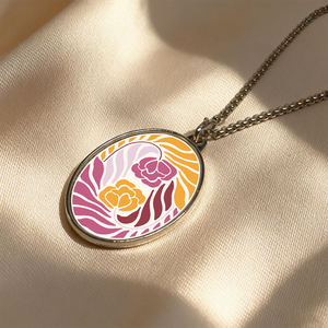 Colgantes Metálicos Sublimables en Blanco, Múltiples Formas, Imprimibles por Ambos Lados, para Creación de Joyería Personalizada y Regalos Personalizados - Product Image 5