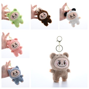 Hot bán phim hoạt hình bong bóng labubus cosplay gấu Pig sang trọng Keychain búp bê dễ thương đẩy Mặt dây chuyền đồ chơi cho búp bê - Product Image 2