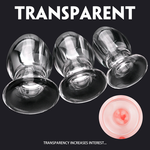 Avançado Anal <span class=keywords><strong>Dilator</strong></span> Kit Com Plug Oco Producto Sexual para Extended Wear Material Seguro para Iniciante Uso Amigável - Product Image 5