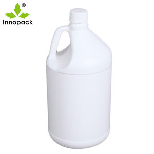 Jarras de plástico de grado alimenticio estilo F de plástico de 1 galón con tapas - Product Image 5