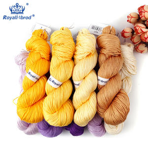 로얄리브로드 200m 싱글 다이 100% 코튼 크로스 스티치 실 482색 바느질 자수 친환경 내마모성 - Product Image 6