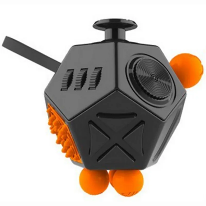 New Style Cube Wholesale Custom Design Fidget Toys Set Toy Fidget 12 Sides Magic Fidget for Autisem