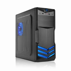 Chất Lượng Cao Pc Gaming Phụ Kiện Máy Tính Bàn Bàn Pc Tower Đen Tùy Chỉnh Máy Tính Để Bàn Case