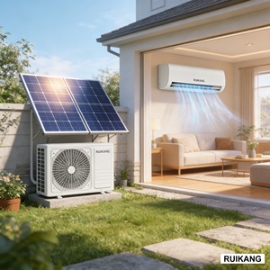 Climatiseur mural hybride solaire 110V/220V édition mondiale 12000 BTU pour usage domestique - Product Image 1