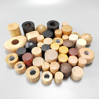 Couvercle de parfum anti-déversement en bois Offre Spéciale avec couleur personnalisable pour bouteilles de diffuseur de voiture