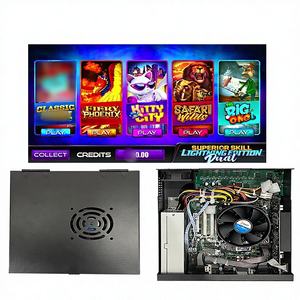 QIQU Game New 5 in 1 Multi Games Superior Skill Lighting Edition Dual Screen Skilled Game Board for Horizontal Gaming Machine - Product Image 2