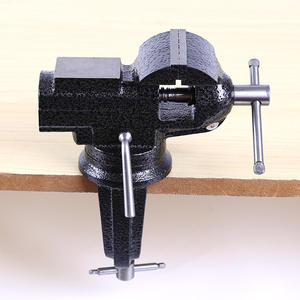 Tornillo de Banco Cuadrado de Acero y Hierro Fundido de 360 60 mm, Multifuncional, Mini Tornillo de Banco con Base Giratoria, Compatible con OEM, Directo de Fábrica - Product Image 3