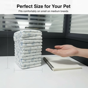 גבוהה סופג ירוק מתכלה סיבים במבוק כותנה אורגנית כלב מחמד חיתול זכר דליפה - Product Image 3